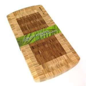    Old Mountain Bamboo Cutting Board End Grain: Kitchen & Dining