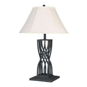    Lite Source   LS 2356   Wrought Iron Table Lamp: Home Improvement