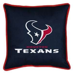  Houston Texans SIDE LINE NFL Bedding Toss Pillow: Home 