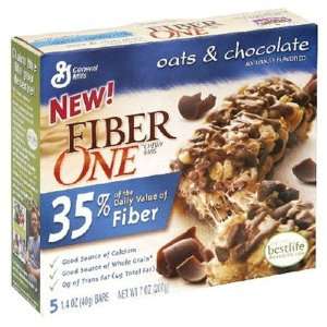 Fiber 1 Oats & Chocolate Chewy Granola Bars, 1.4 oz, 2 ct (Quantity of 