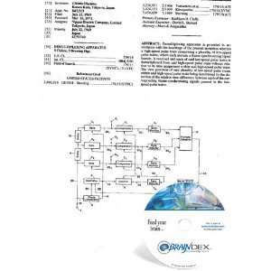  NEW Patent CD for DEMULTIPLEXING APPARATUS Everything 