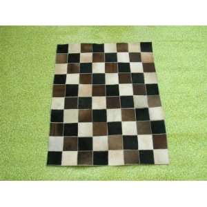 Western 3d Cow Hide Skin Rug With Varying Patterns  Sports 
