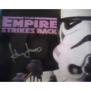   Disc Star Wars The Empire Strikes Back Hand Signed By Harrison Ford