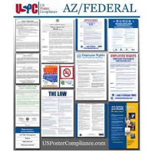  Arizona AZ and Federal all in one Labor Law Poster for 