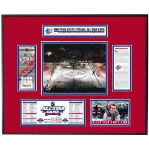 com 2009 NHL All Star Game Ticket Frame   Opening Ceremony   Montreal 