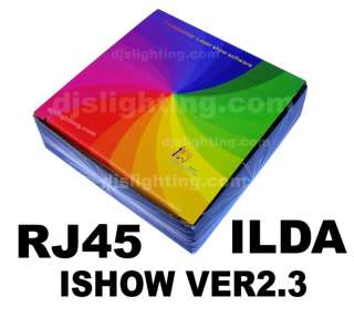 iShowⅡ Laser show Software & USB Interface (ILDA+RJ45)  