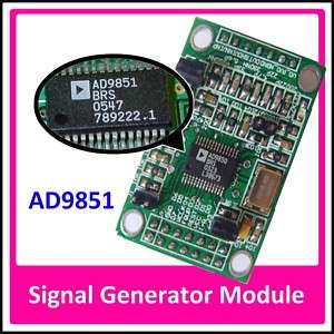 AD9851 DDS signal generator module circuit diagram  