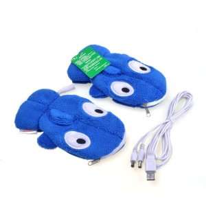   Prince USB Laptop Heating Hands Warm Gloves With USB Charge Cable