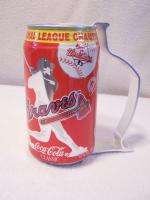 1991 BRAVES National League Champs Coca Cola Can Mint  