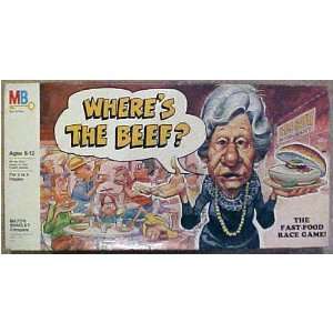  Wheres The Beef? The Fast Food Race Game Toys & Games