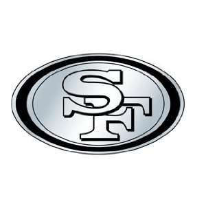  San Francisco 49ers Silver Auto Emblem *SALE* Sports 