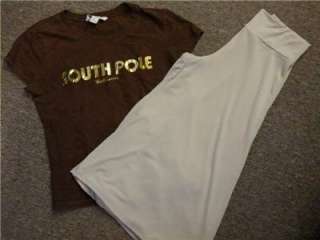 South Pole Large Knit Top; Cato Girls Large Knit Gauchos