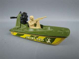 Vintage 1976 Matchbox Lesney Swamp Rats Air Boat  