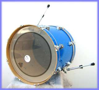 DW Drum Workshop Sapphire Blue Diamond Finish Collectors Series Bass 