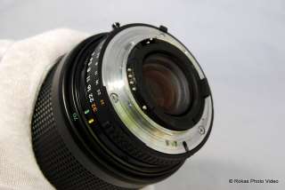 Nikon 70 210mm f4 5.6 lens Nikkor AF zoom rated A  