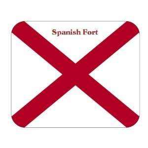  US State Flag   Spanish Fort, Alabama (AL) Mouse Pad 
