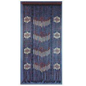 Wood Beaded Door Curtain 6406   Pattern 1  