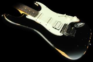 ESP LTD ST 203FR Electric Guitar w/ Floyd Rose Distressed Black  