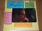 Perry Como Love Makes The World Go Round Lp Music Vinyl Record Album 