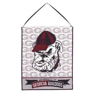 Simply Home University of Georgia Bulldogs Wall Hanging Tapestry 12 x 