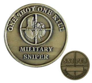 Sniper Challenge Coin  