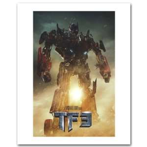  Transformers Poster   Mounted Framed   Dark of the Moon 3 