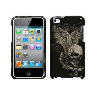 Sumac Life Skull Wing Cover for iPod Touch 4th Generation with Camera 