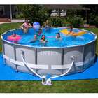   CORP. 16ft Round Intex Ultra Frame Above Ground Pool Kit   48 Inch