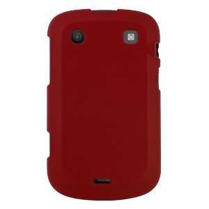   RRD Rubberized Red Snap On Cover for BlackBerry 9900 