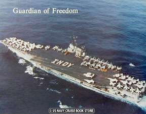 USS INDEPENDENCE CV 62 MEDITERRANEAN CRUISE BOOK 1979  