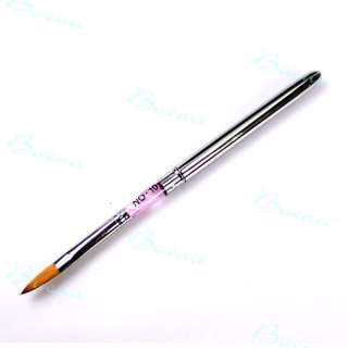   10 Marble Detachable Handle Drawing Brush Pen for Gel Nail Art Design