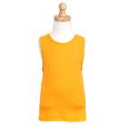 Mac Henry Toddler Boys Orange Rib Knit Crew Neck Tank Shirt 3T