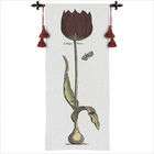 Fine Art Tapestries Red Tulip Duris Tapestry (2 Pieces)   Style No 