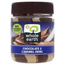 Whole Earth Smooth Caramel &Milk Chocolate Spread 250G   Groceries 