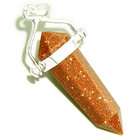 Best Amulets Good Luck Talisman Gold Stone Crystal 925 Silver Pendant