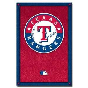  Texas Rangers Logo Poster