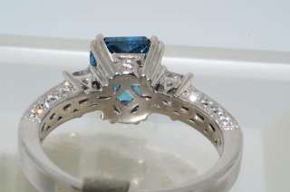 description of item irradiated center blue diamond 2 12cts color blue 