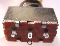 BOX STYLE 3 WAY TOGGLE SWITCH   ELECTRIC GUITAR   CREAM  