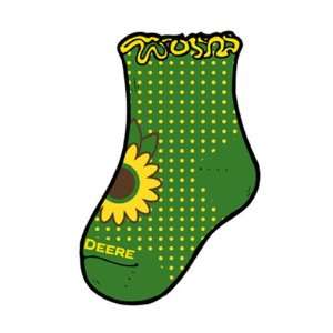  John Deere Toddler Sun Flower Socks   LP35511: Home 
