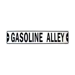 Gasoline Alley Street Sign