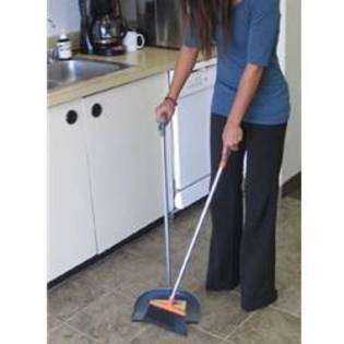   Dust Pan and Broom   Long Handled Dust Pan and Broom at 