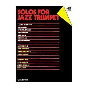  Solos for Jazz Trumpet: Musical Instruments