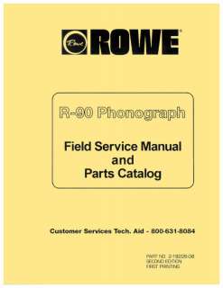 Rowe AMI R 90 R90 Jukebox Service Repair Manual  
