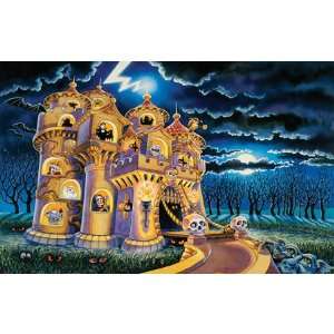    Sally Smith Haunted Castle 100pc Jigsaw Puzzle Toys & Games