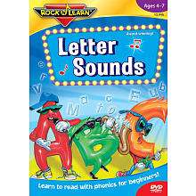 Rock N Learn Letter Sounds DVD   Rock N Learn   Toys R Us