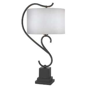  Kenroy Home 32125BRZ Swirl Table Lamp: Home Improvement