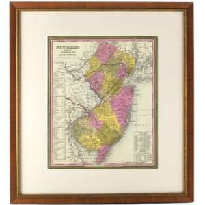  New Jersey State Map  Ballard Designs