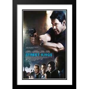  Street Kings 20x26 Framed and Double Matted Movie Poster 