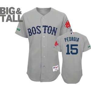  Dustin Pedroia Jersey: Big & Tall Boston Red Sox #15 Road 