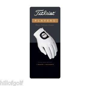 BRAND NEW MENS TITLEIST PLAYERS GLOVES MEDIUM LARGE NEW IN PACKAGING 